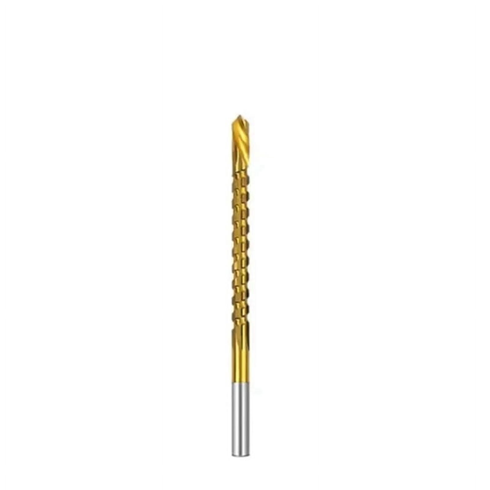 Uxcell 12pcs 2.5mm Gold Titanium Drill Bits - HSS 4341 For Metal, Wood, Plastic