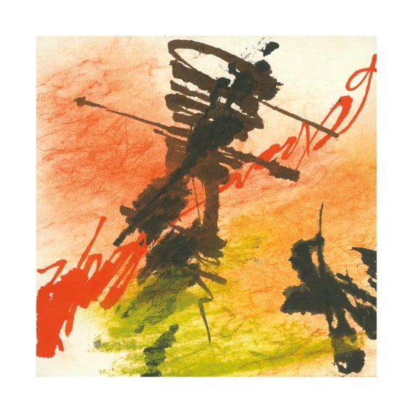 Trademark Fine Art 'Graffiti Orange I' Canvas Art by Chris Paschke