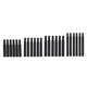 thumbnail image 5 of 6pcs Racing Cycling Presta Valve Extension Black Bicycle Wheel Aluminium Valve Extender Black Bicycle Accessories, 5 of 5