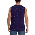 thumbnail image 4 of Fotbe Mathematical Symbols Men's Camiseta sin Mangas Estampada para Hombres, Playera Casual para Gimnasio, Entrenamiento, Playa-X-Large, 4 of 7