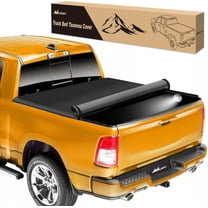 Nilight Soft Roll Up Truck Bed Cover Compatible with Ram 1500 2019 2020 2021 2022 2023 2024 2025 New Body Style,6.4ft