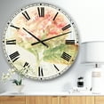 thumbnail image 2 of DesignArt Horloge Murale Grande Florale en Forme de Sac à Farine VIII, 2 of 2