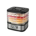thumbnail image 1 of COMMERCIAL CHEF Food Dehydrator with 5 Adjustable Height Trays, Stainless Steel Food Dehydrator Machine for Beef Jerky, Dehydrated Vegetables and More, 1 of 5