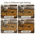 thumbnail image 7 of ODIKA 8'x10' Washable Area Rug Black Celestial Design with Sun, Moon, Stars Elegant Astrological Symbols on Rectangular for King Size Bedroom Under Bed, Master Suite, Non-Shedding, Easy Care, 7 of 7