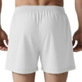 thumbnail image 5 of Mens Underwear,Easy To Put On And Take Off Gowns Men's Shorts Fracture Postoperative Rehabilitation Care Bedridden Paralyzed Patients,Mens Underwear Boxer Briefs,White,2XL, 5 of 7