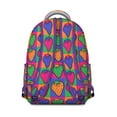 thumbnail image 3 of Strawberry Themed Backpack for College & Work - Trendy School Bag for Women & Teens, Roomy Laptop Backpack with Front Pocket, Durable Strawberry Print, Awesome Gift for Her, 3 of 6