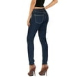 thumbnail image 2 of Hybrid & Company Womens Super Comfy Stretch Denim 5 Pocket Jean P22885SK Blueblack 13, 2 of 5