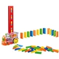 thumbnail image 3 of Domino Set Up Train 60Pcs Domino Train Toy Blocks Set with Lights and Sounds Creative Birthday Gifts for Kids, 3 of 7