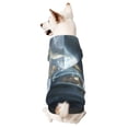 thumbnail image 1 of Balery Fantasy Swan Yacht Design Sudadera con Capucha para Perros Pequeños – Ropa para Mascotas, Disfraz para Perros y Gatos, Ideal para Fiestas y Cosplay-Large, 1 of 7
