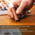 thumbnail image 4 of Furniture Repair Crayons Wax Filler Stick, Touch Up Pen Markers, Gray Space 5 Pack, 4 of 6