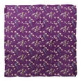 thumbnail image 4 of Bimba Purple Floral & Paradise Whydah Bird Pure Silk Printed Head Bandanas Summer Neck Wrap Scarf 40 x 80 Inches, 4 of 6