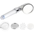 thumbnail image 6 of Negative Ions Bathroom Handheld Water Saving Shower Head Set with 3 Filters, 6 of 9