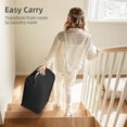 thumbnail image 6 of SAMFIT Large Laundry Hampe,80L (21.1 Gal) Bamboo Handles, Waterproof Clothes with Breathable Mesh, Foldable Hamper Portable Storage for Laundry Room, Dorm, Travel, and Camping., 6 of 7