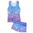 thumbnail image 1 of Traje de baño Unnice Tankini de dos piezas para niñas con pantalones cortos para niños 14-15/5XL, 1 of 7