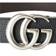 thumbnail image 4 of Gu-cci Maramount silver buckle reversible belt, 4 of 5