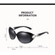 thumbnail image 2 of Gafas de sol polarizadas para mujer, para conducir, al aire libre, para vacaciones en la playa, decoración, color negro, 2 of 4