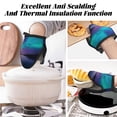 thumbnail image 7 of Pofeuu Night At Lake Aurora Print Thickened Mini Silicone Oven Mitts Heat Resistant, Rubber Oven Mitt Gloves, Finger Pinch Grips, Pot Holder, Silicone Potholder, 7 of 7