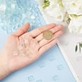 thumbnail image 3 of 1Boxs 375 PCS (280g) Transparent Mosaic Tiles 0.4 Inch Square Shape Glass Tiles Clear Glass Mosaic Supplies Pieces for Crafts Home Decoration, 3 of 7
