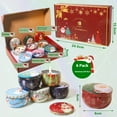 thumbnail image 2 of Christmas Scented Candle Gift Box | 8 Fragrances (Floral, Fruity, Gourmet) | Premium Gift Set for Christmas Eve & Holiday Gifting, 2 of 5
