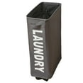 thumbnail image 2 of Flat Design Laundry Basket with Floor Roller - Large Capacity  Foldable  Moisture-proof  and Easy Dirty Clothes Storage, 2 of 8