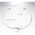 thumbnail image 2 of Plated Forever Love Knot Infinity Bracelets for Women | Gold Bracelet for Women, 2 of 5
