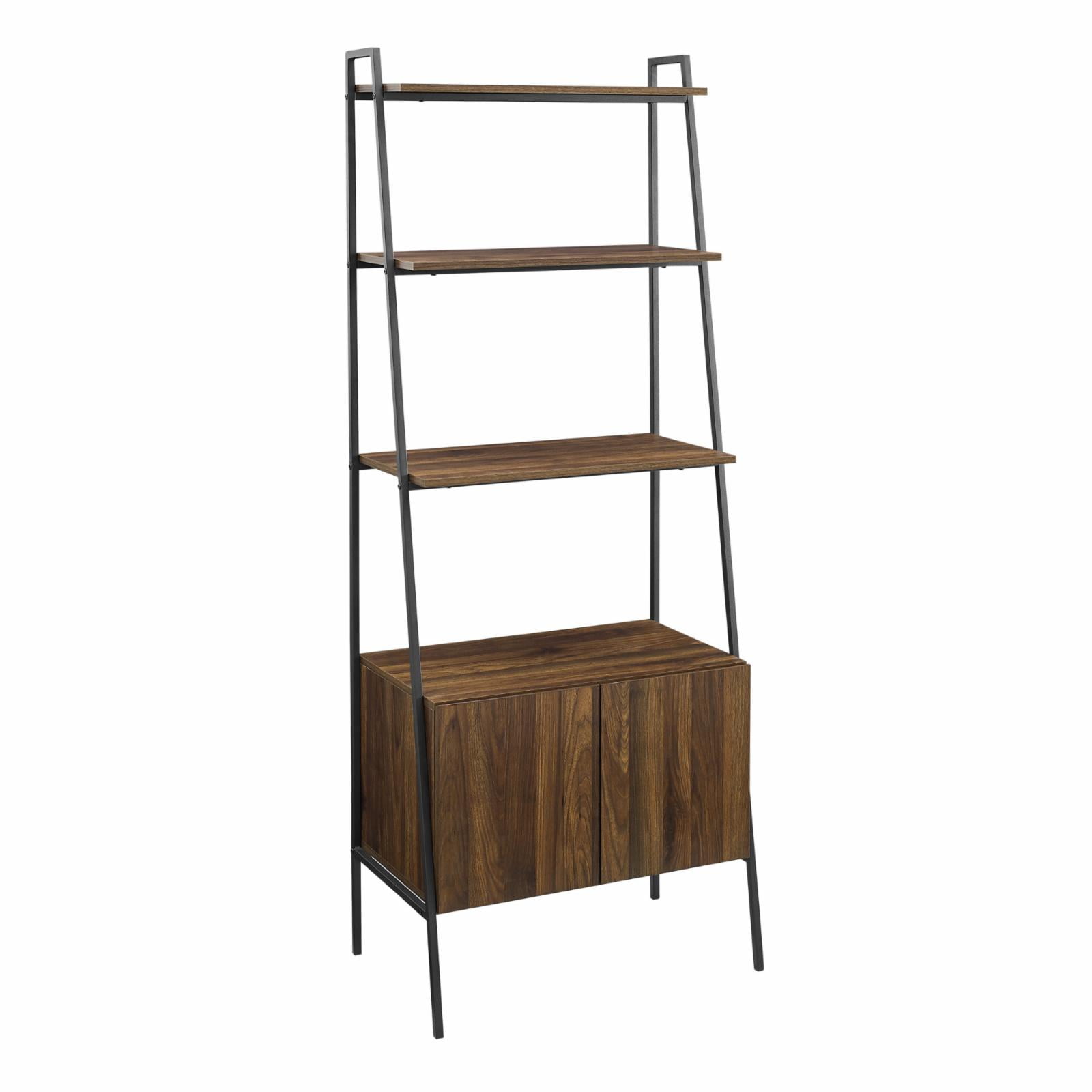 Manor Park Urban Industrial Ladder Storage Bookcase