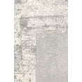 thumbnail image 5 of Pasargad Home Turkish Stella Design Power-Loomed Light Grey Oval Rug- 3' x 5', All Ages, Indoors, 5 of 6