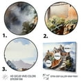 thumbnail image 3 of Designart "Scenic Asian Beauty III" Chinese Art Living Room Set, 3 of 5