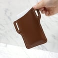 thumbnail image 5 of Mens Leather Vintage Waist Bag Sheath Belt Clip Phone Travel Cell Case Cover Belt Pouch Purse Bag, 5 of 8