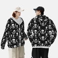 thumbnail image 4 of Fotbe Pirate skulls Chaqueta con Protección Solar UPF 50+ para Hombre y Mujer, Camisa con Capucha y Bolsillos-Large, 4 of 7