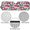 thumbnail image 7 of POLERO Pink Cherry Car Windshield Sun Shade, Foldable Car Sunshade Windshield for Front Window, Fit for SUV,Off-road Vehicle，Automotive Interior Sun Protection, 7 of 7