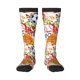 thumbnail image 1 of Fotbe Balls Calcetas Divertidas Estampadas para Hombre y Mujer, Calcetas de Algodón hasta la Rodilla para Caminar, Correr, Enfermería y Embarazo, 1 of 6