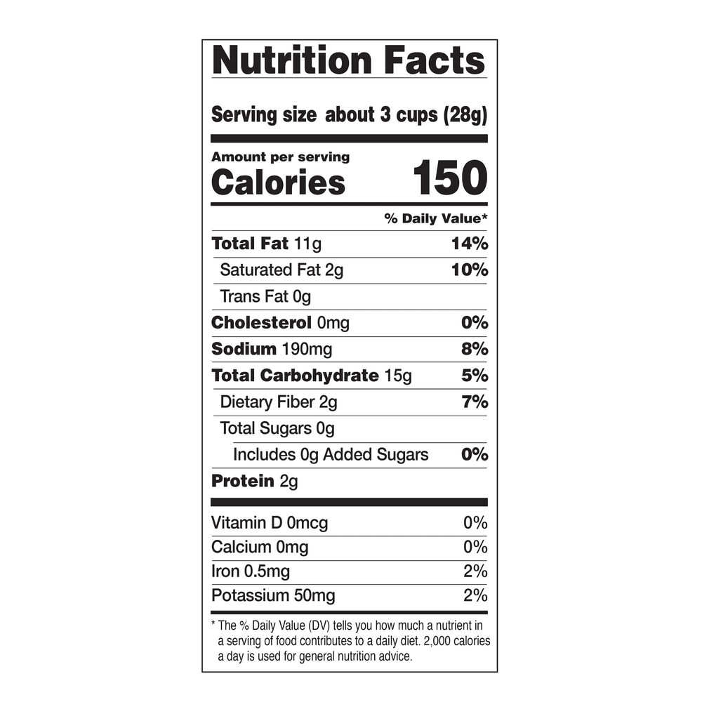 Pack of 6, Little Lads Sea Salt & Olive Oil Popcorn, 4.8 oz