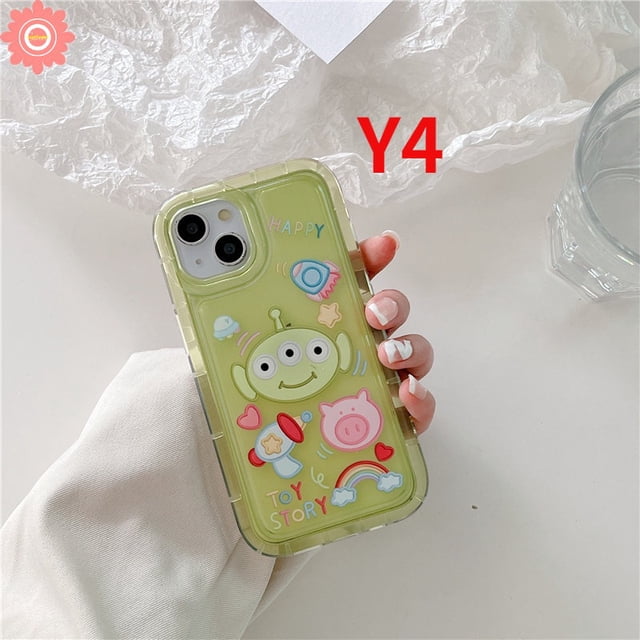 Funda De Dibujos Animados Para Samsung A12 A50 A52 A04 A23 A02s A03 A20 A50s A04s A13 A30s A04E A32 A52s A11 A03s A30 M13 Toy Story Alien Buzz Lightyear Clear Soft Airbag A Prueba De Golpes Gao Jiahui unisex