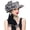 White/Black, variant on Women Derby Church Dress ascinator Wide Brim Hats 1920s Party Wedding Cloche Bowler Hats