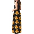 thumbnail image 2 of Vestido largo suelto sin mangas de verano para mujer Vestido largo casual con bolsillos Ormromra  FSHY034-71, 2 of 2
