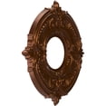 thumbnail image 2 of Ekena Millwork 10"OD x 3 1/2"ID x 3/4"P Attica Thermoformed PVC Ceiling Medallion (Fits Canopies up to 4 1/8"), Metallic Dark Copper, 2 of 10
