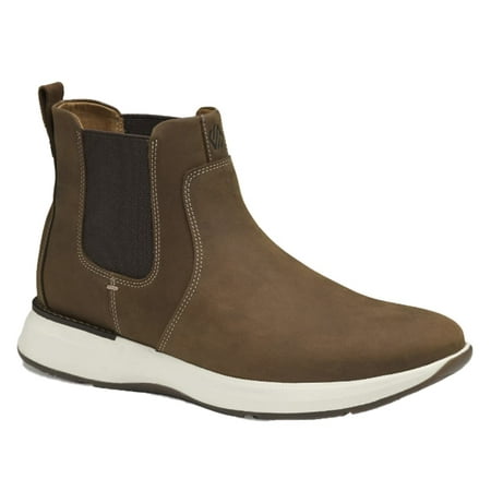 Johnston & Murphy Men s Felder Chelsea Boots (Brown Oiled Full Grain 12)
