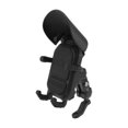 thumbnail image 1 of Soporte para Teléfono de Motocicleta Unique Bargains Nylon Aleación de Aluminio para Montaje en Espejo Retrovisor Compatible con Smartphones de 4.7"-7.2"/119.38x182.88mm Negro, 1 of 1