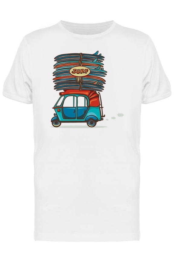 Blue Boards On Rickshaw Tee Men's -Image by Shutterstock