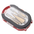 thumbnail image 4 of Agiferg High-speed Reaming Pagoda Sawtooth Set（6pcs） Triangular Shank Step Drill Serrated Drill, 4 of 9