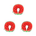 thumbnail image 4 of ZheElen Oreiller de Voyage Fonctionnel Confortable Essentiel de Voyage Particules de Mousse Réglables Oreiller de Voyage Compagnon de Voyage Melon D\'eau 30cm 3Ensemble, 4 of 6