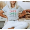 thumbnail image 2 of LOVE Graphic Short Sleeve Tshirt Plus Size, 2 of 8