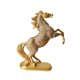 thumbnail image 4 of Estatua de caballo, colección de figuras de caballo, escultura de resina, adorno de escritorio para sala de estar, dormitorio, decoración de chimenea, Oro, 4 of 9