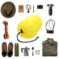 thumbnail image 5 of Uxcell 1-Pack Stuff Sack, 5 x 10 Inch Waterproof Storage Sacks Drawstring Ultralight for Backpacking [Yellow], 5 of 8