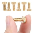 thumbnail image 4 of M5 Electric Guitar Bridge Fine Tuning Peg Pointed Screw Tuned Machine Head Tuner Parts (Gold), 4 of 9