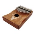 thumbnail image 2 of Kalimba de 17 teclas, diseño de alce soñador, madera de arce, instrumento portátil ideal para principiantes, incluye martillo, protectores de dedos, etiquetas tonales y más., 2 of 6