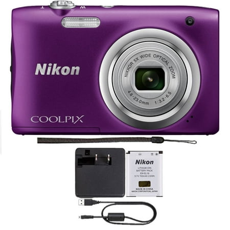 Nikon COOLPIX A100 20.1MP f/3.7-6.4 Max Aperture Compact Point and Shoot Digital Camera