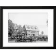 thumbnail image 2 of Club House at the Race Track, Saratoga Springs, N.Y. Framed Print Wall Art, 2 of 5