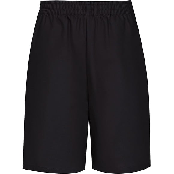CLASSROOM Big Boys' Uniform Pull-On Short, Black, 8